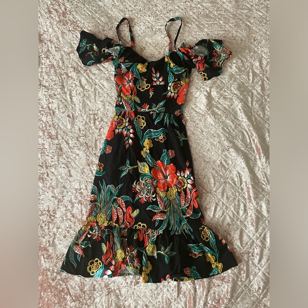 Trashy diva Hawaiian dream size 2 Hollywood ruffle dress